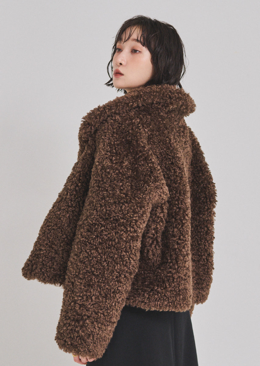 オーバーサイズボアブルゾン