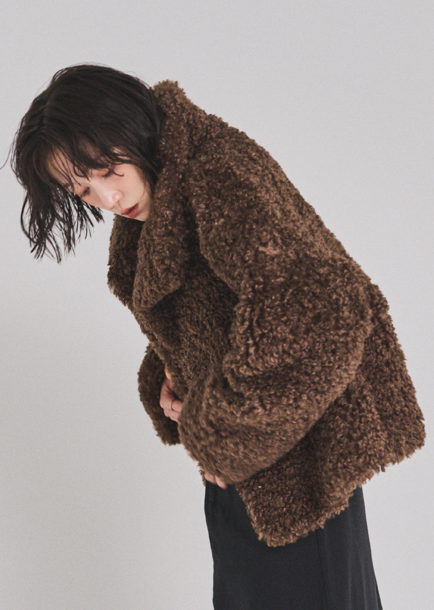 オーバーサイズボアブルゾン