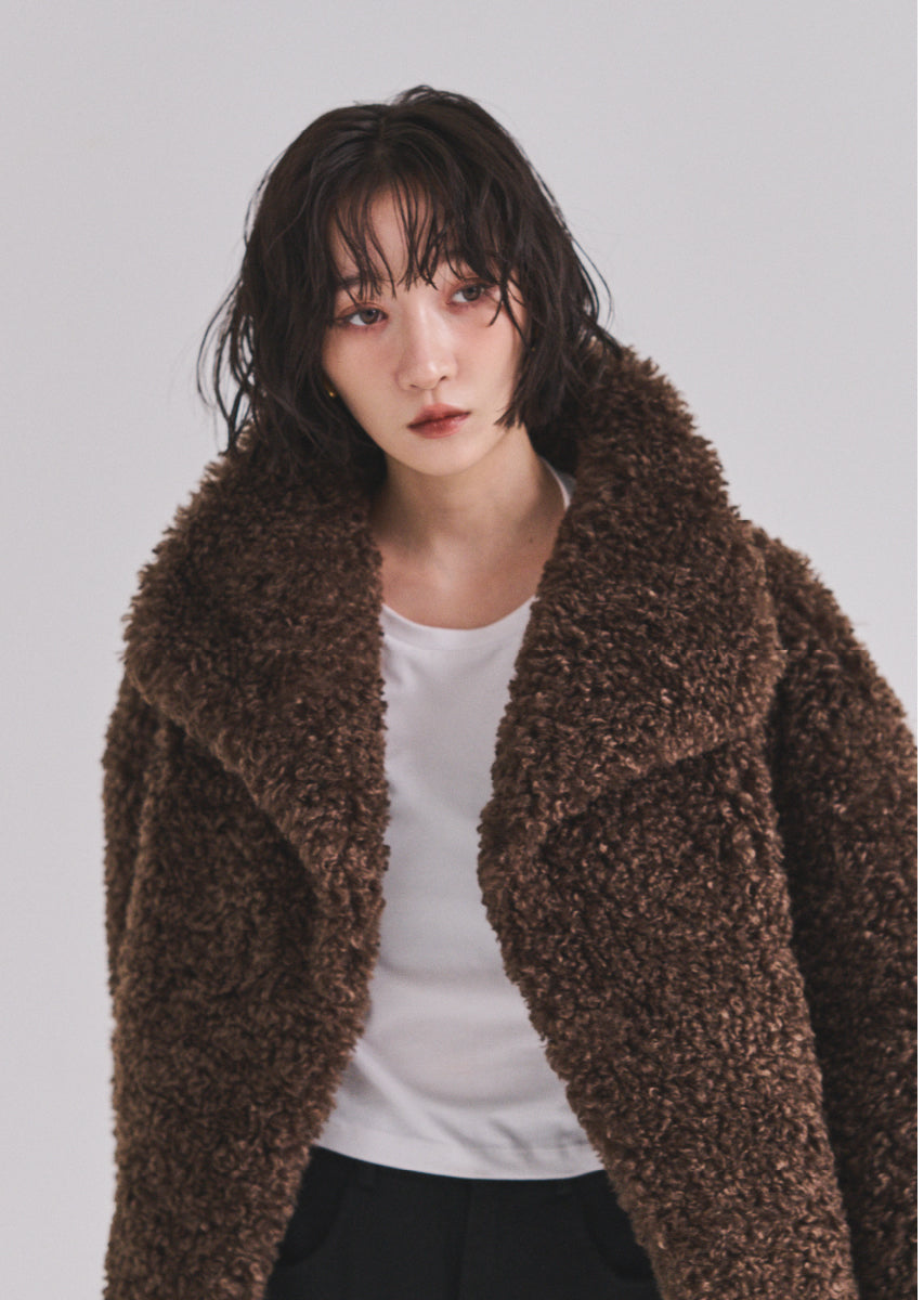 オーバーサイズボアブルゾン