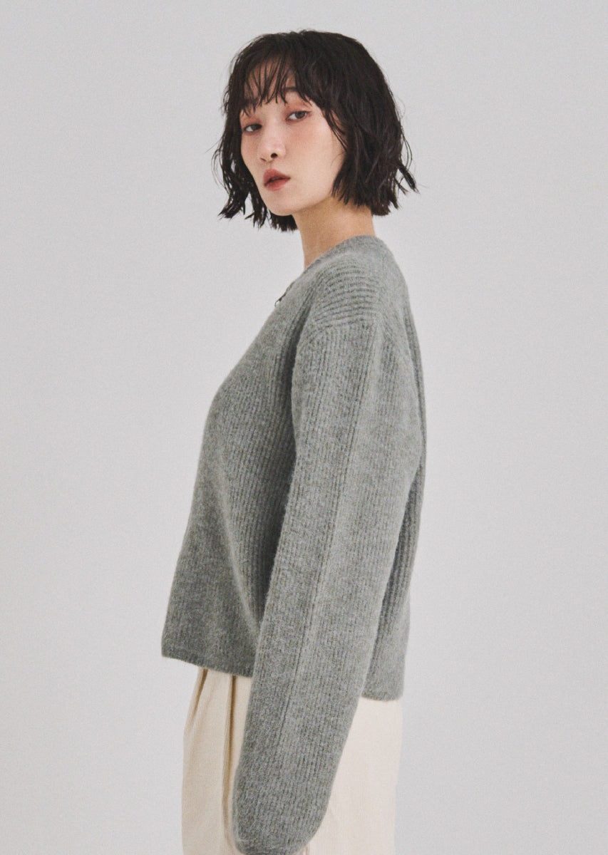 ダブルジップカーディガン