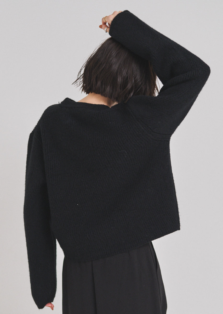 ダブルジップカーディガン