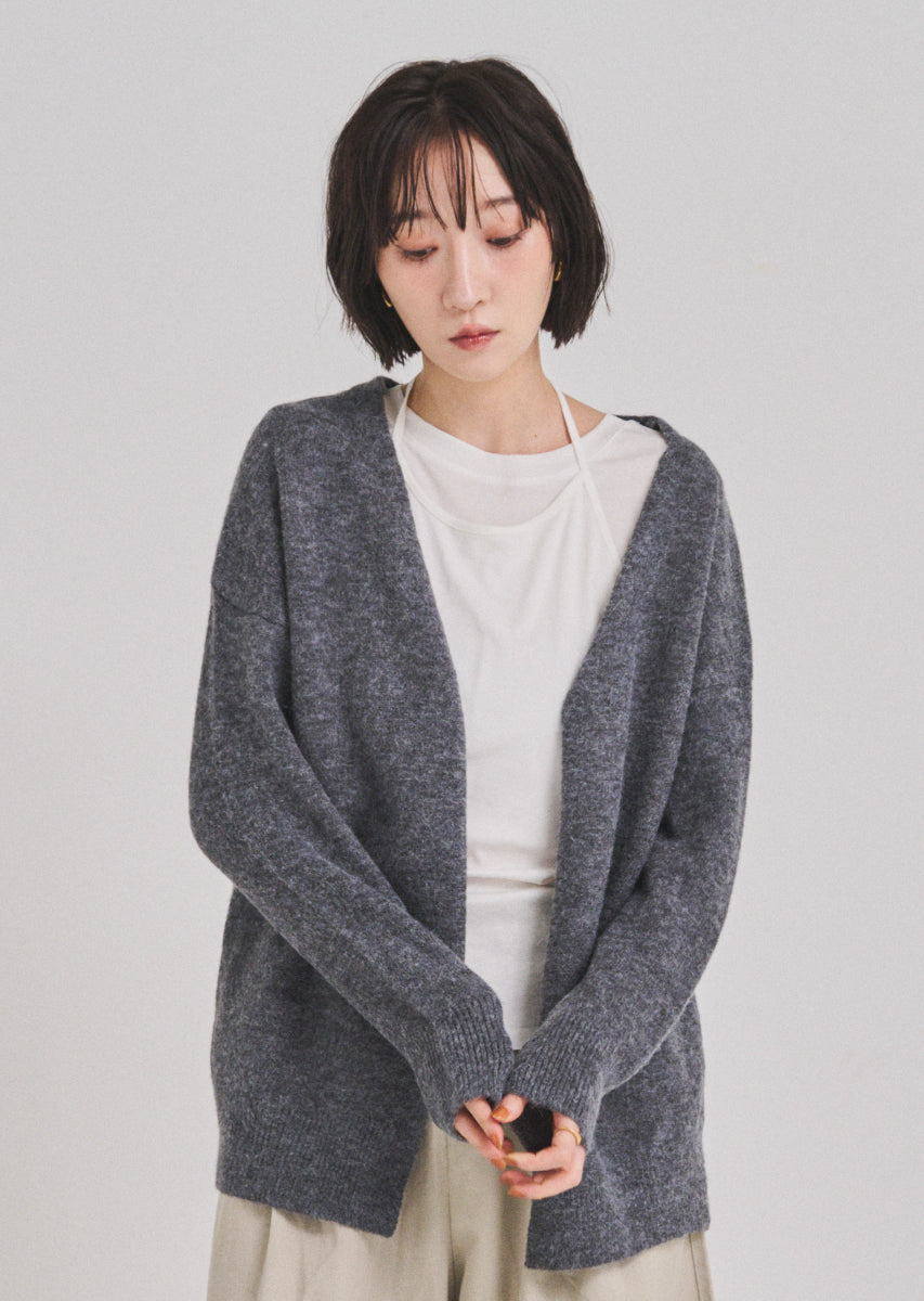 ベーシックオーバーカーディガン
