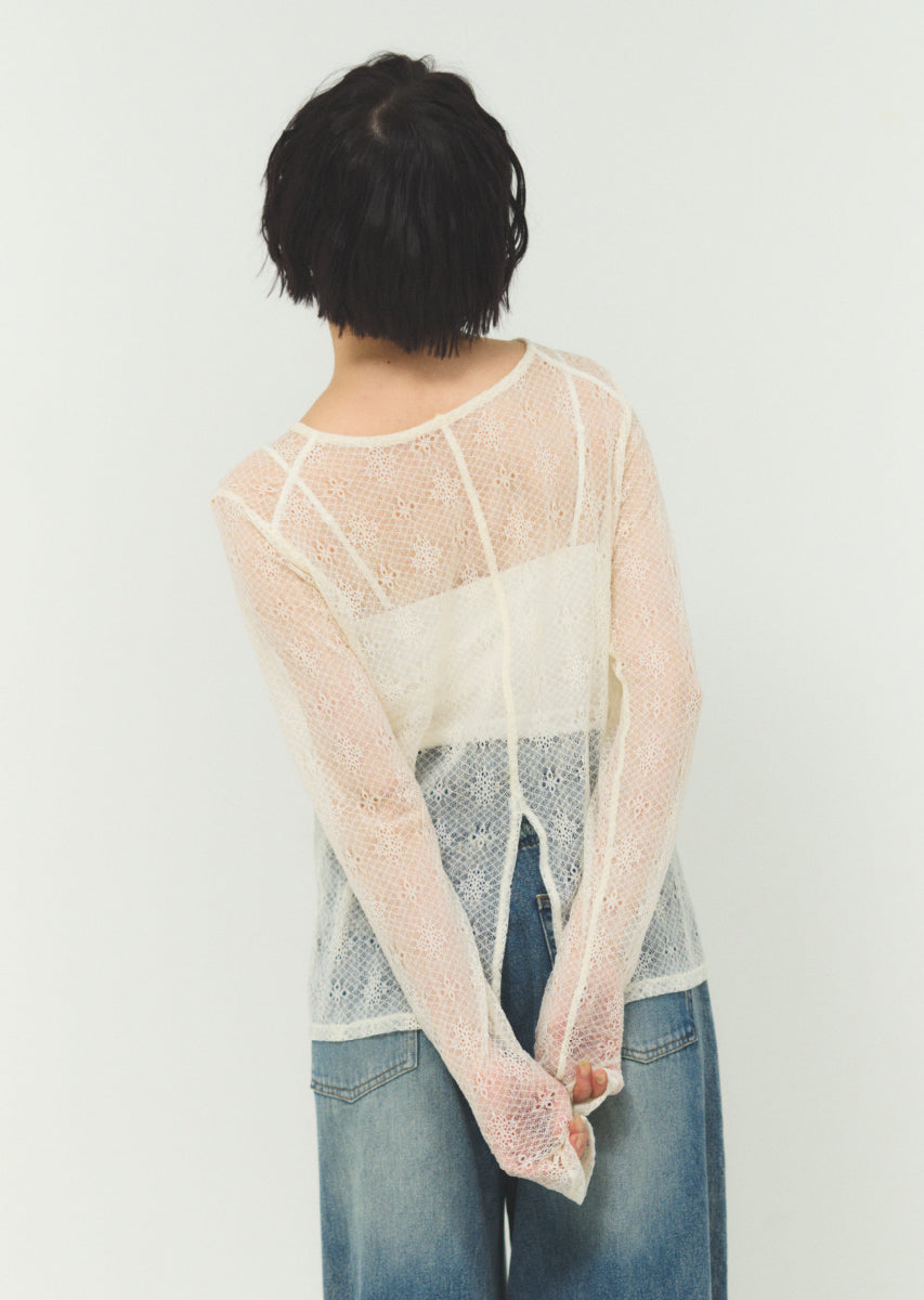 ネットレースインナープルオーバー