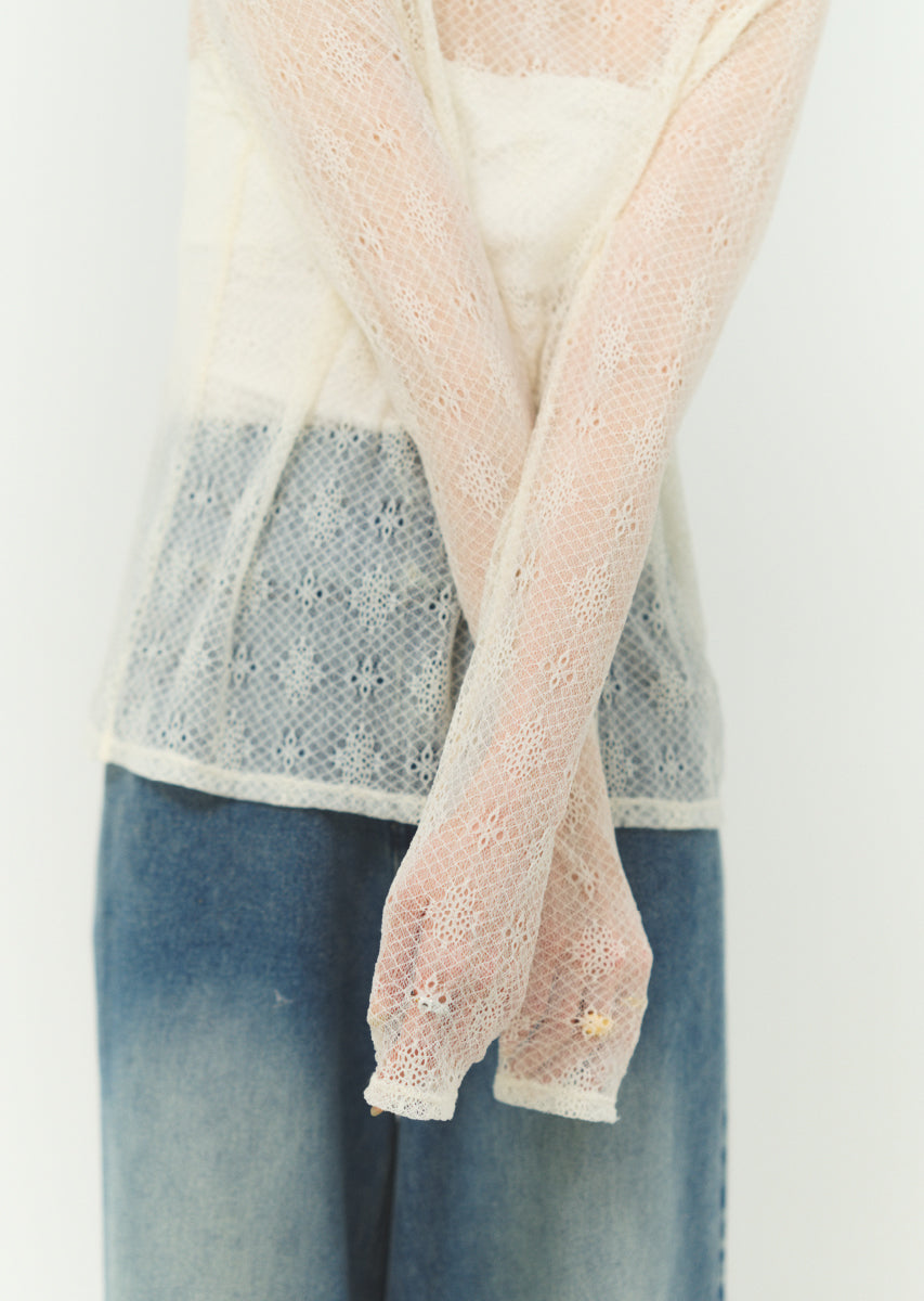 ネットレースインナープルオーバー