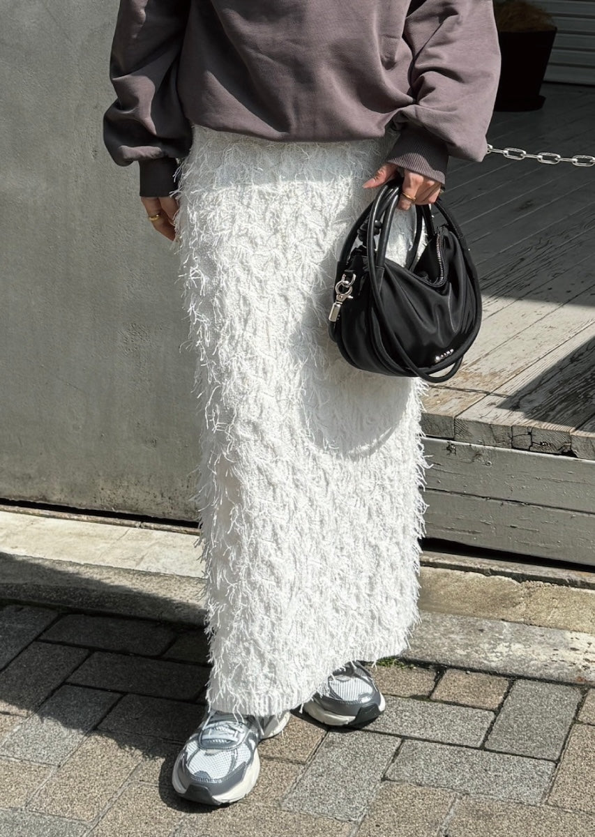 2wayショルダースウェットトップス