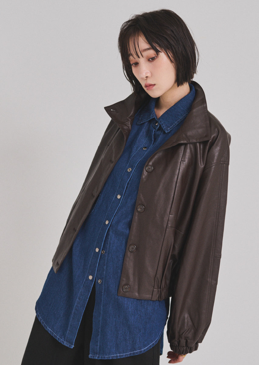 デニムオーバーシャツ