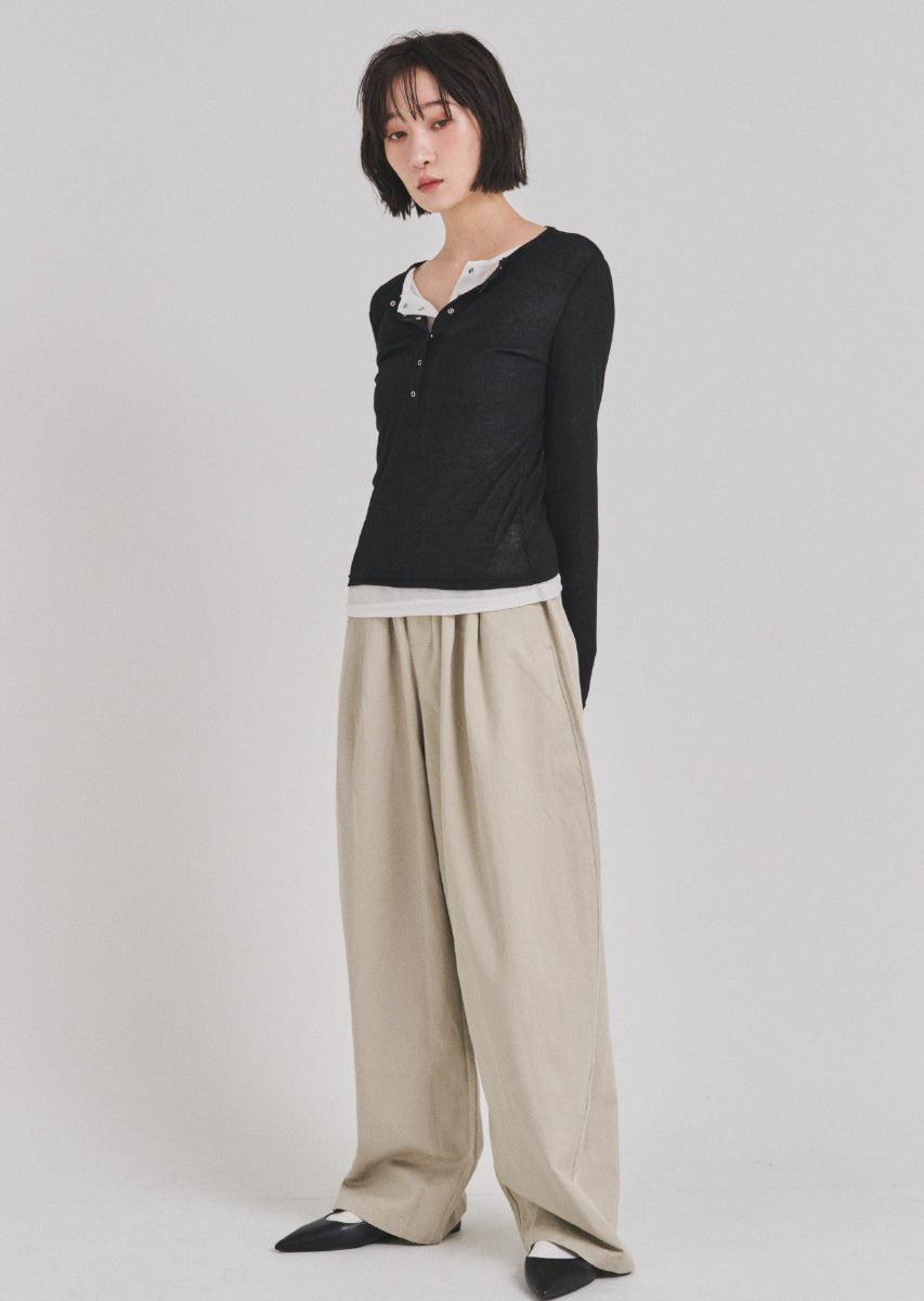 タックチノワイドパンツ