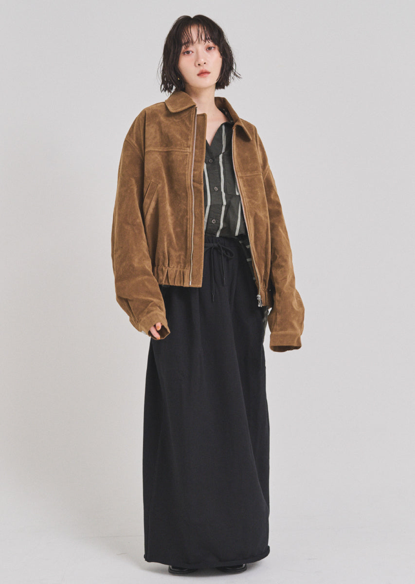 スウェットマキシスカート