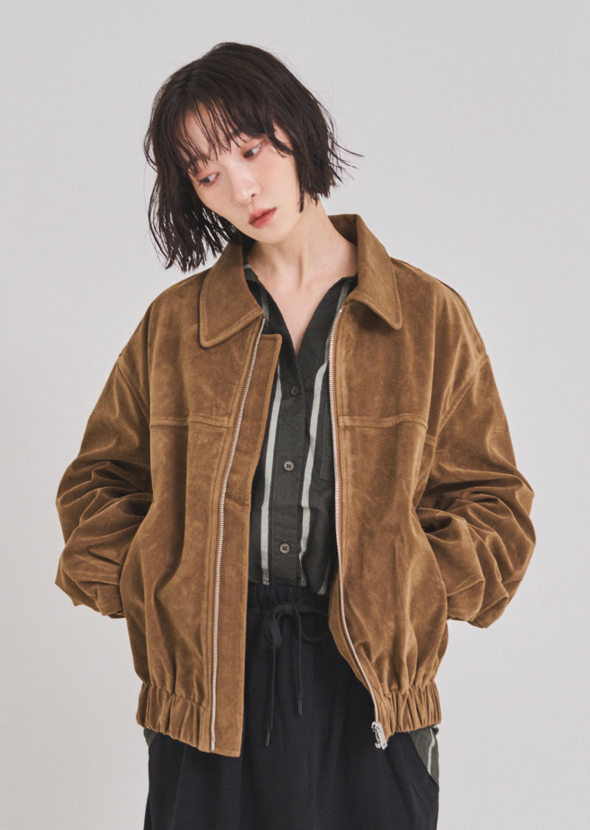 ストライプオーバーシャツ