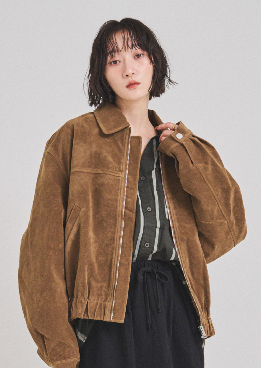 ストライプオーバーシャツ