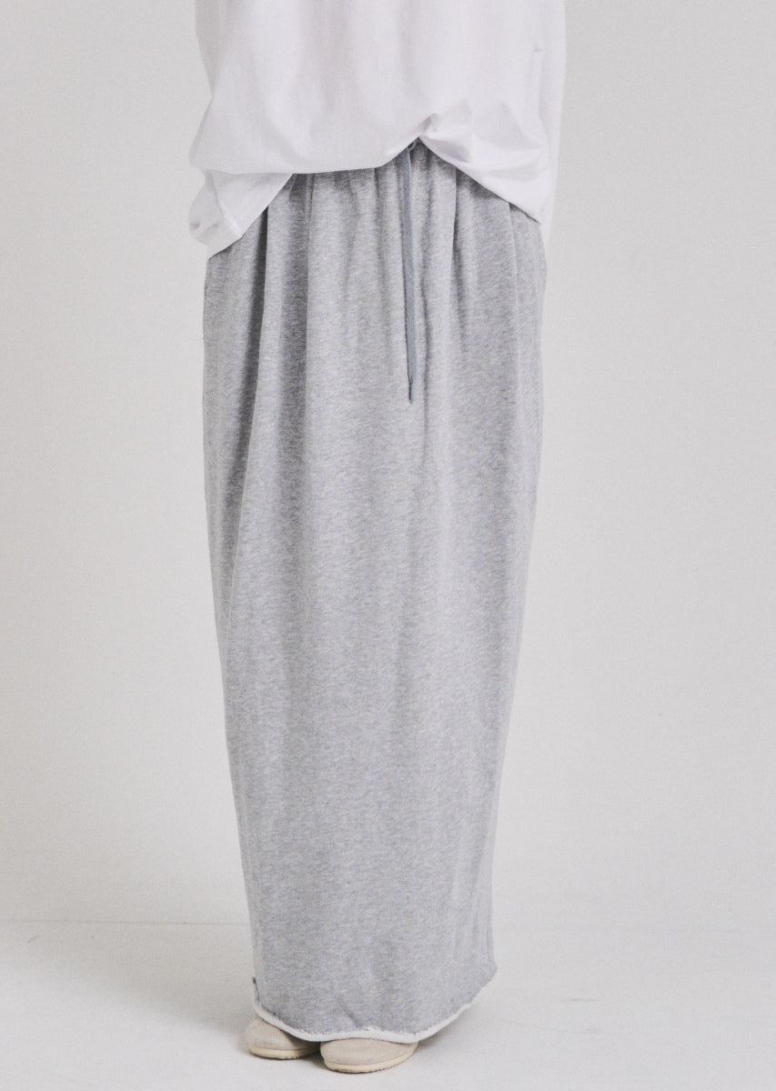 スウェットマキシスカート