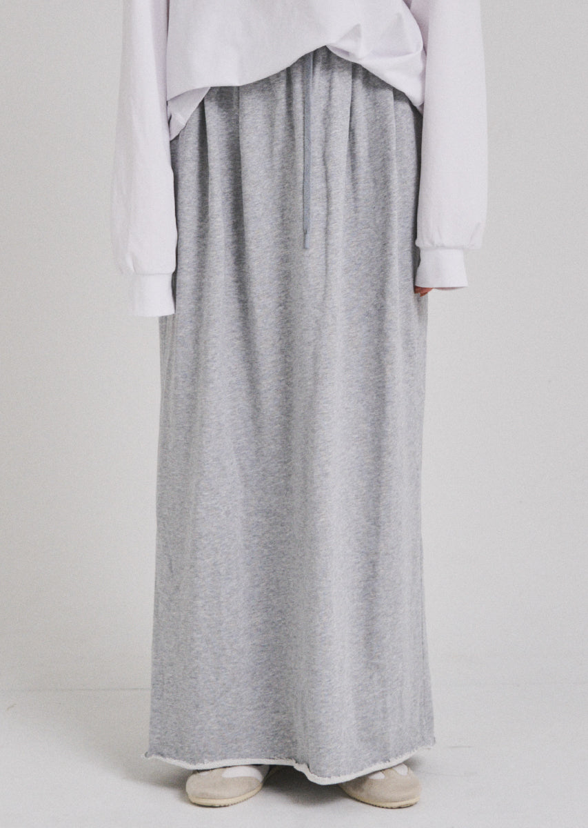 24SS ドゥーズィエムクラス ジャージー スウェット スカート マキシ丈 36 2262310661.jpg?1715602527