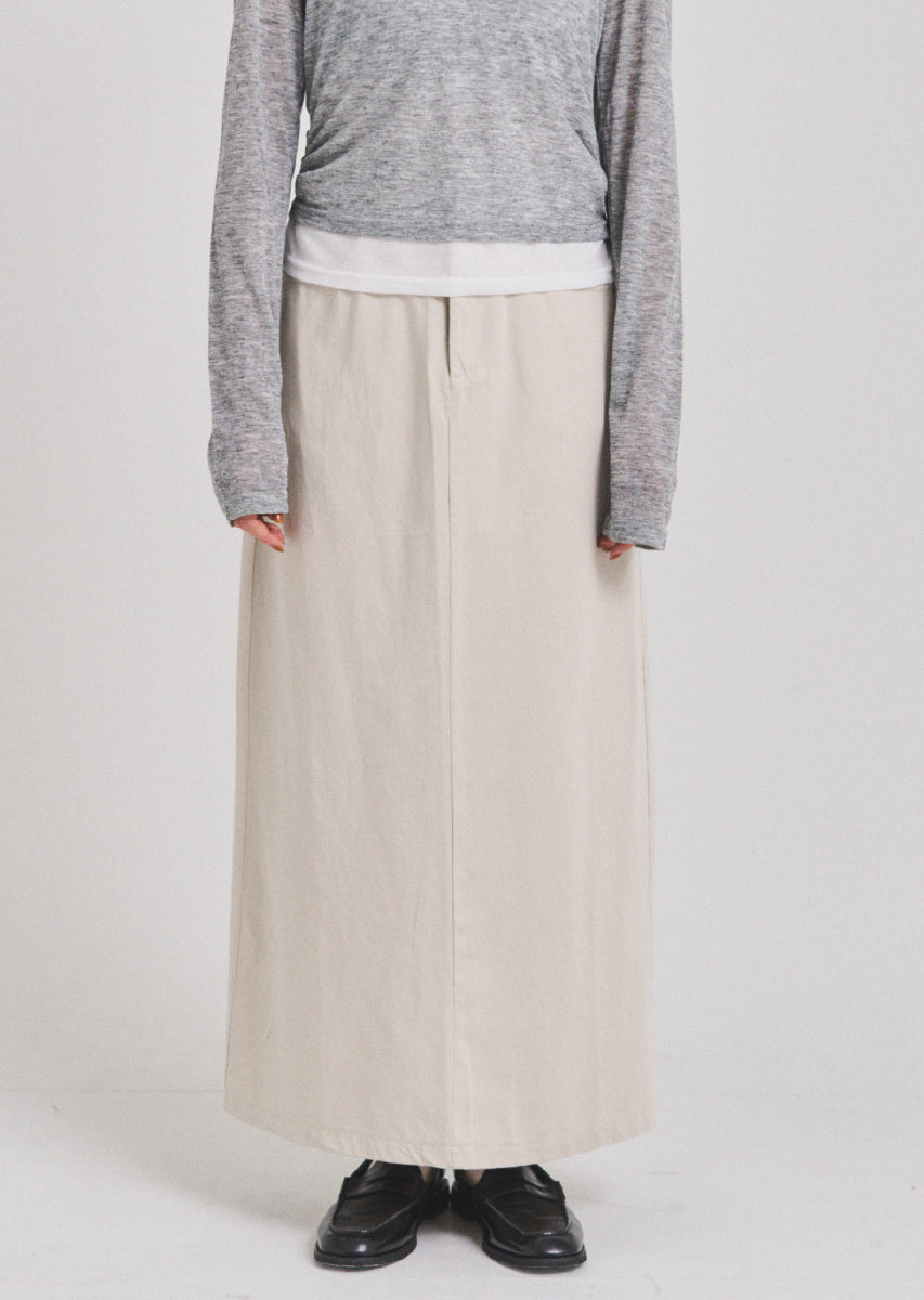 ツイルロングスカート