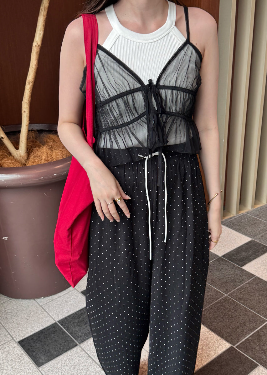 チュールビスチェ