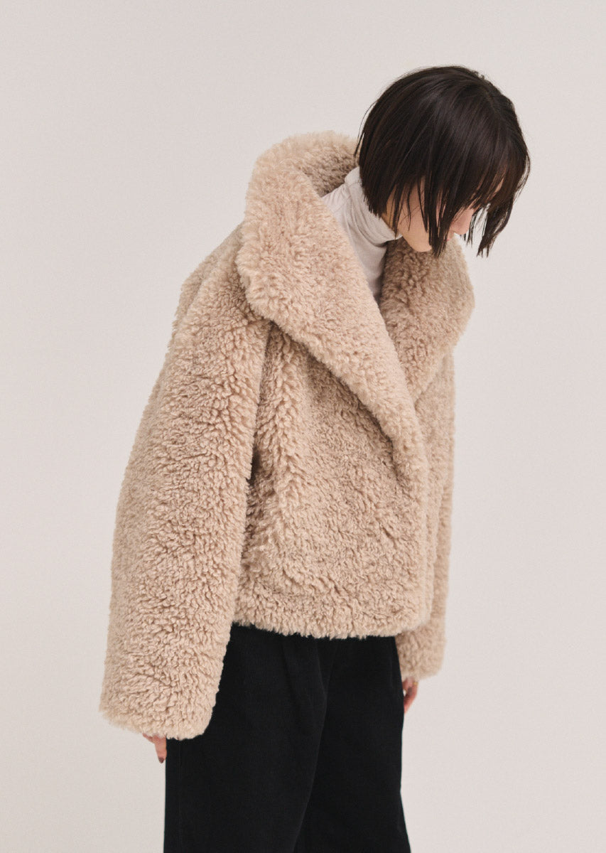 オーバーサイズボアブルゾン