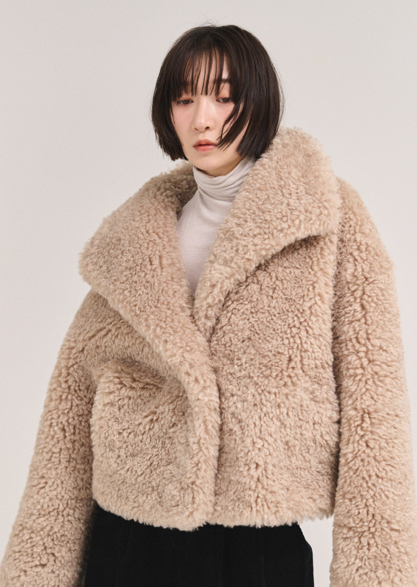 オーバーサイズボアブルゾン