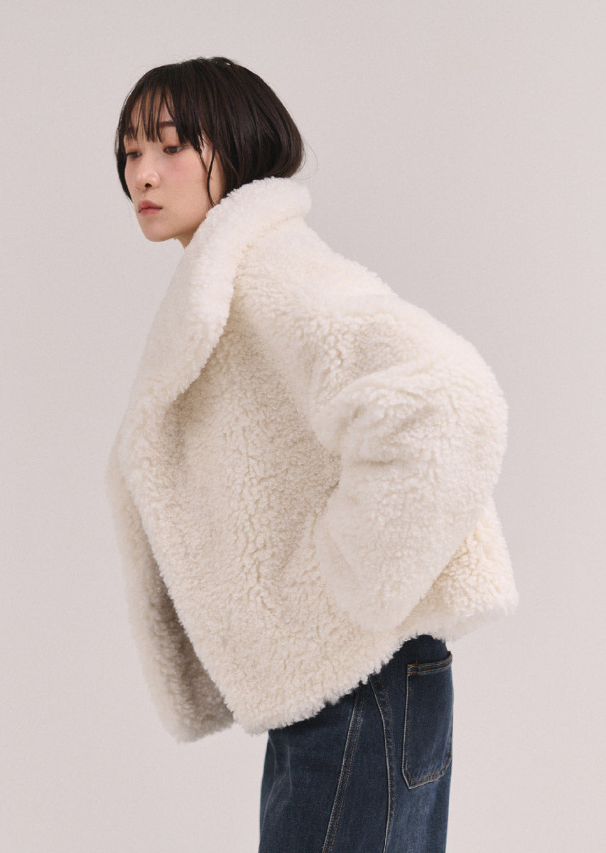 オーバーサイズボアブルゾン