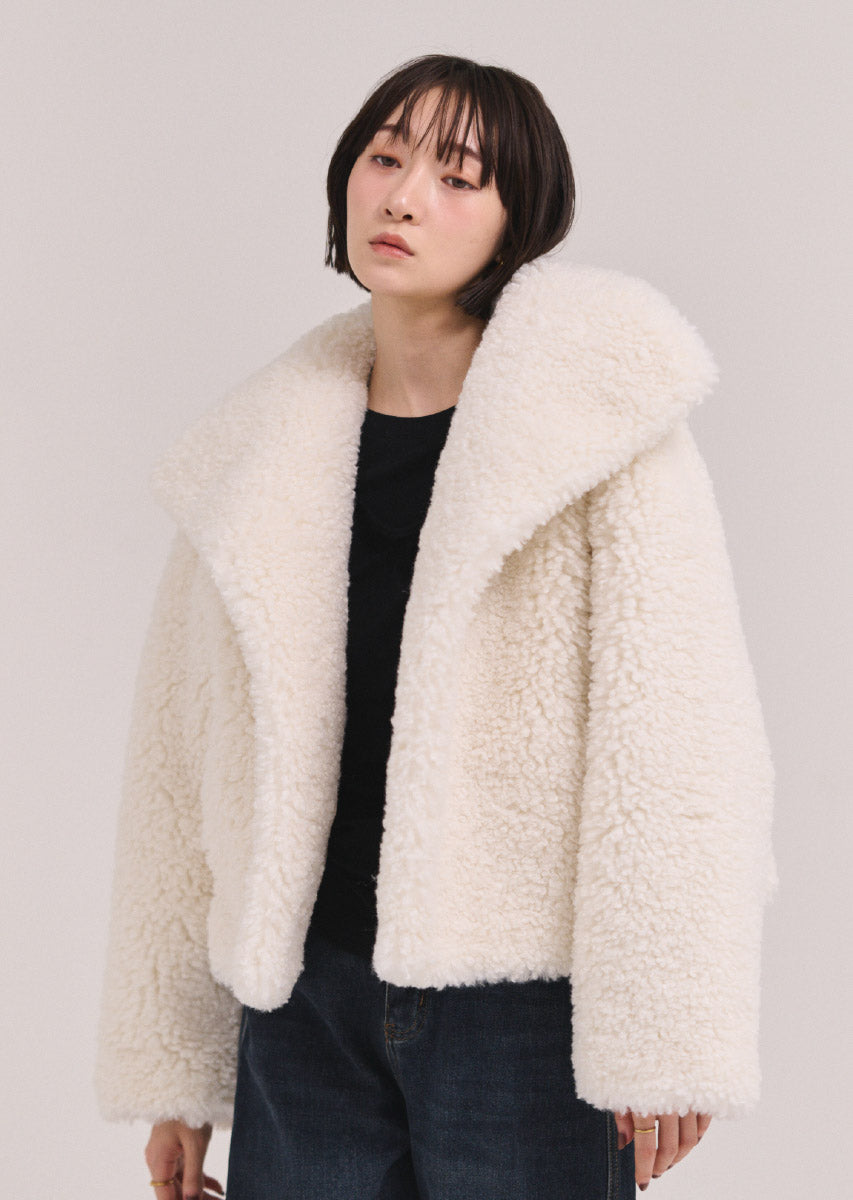 オーバーサイズボアブルゾン