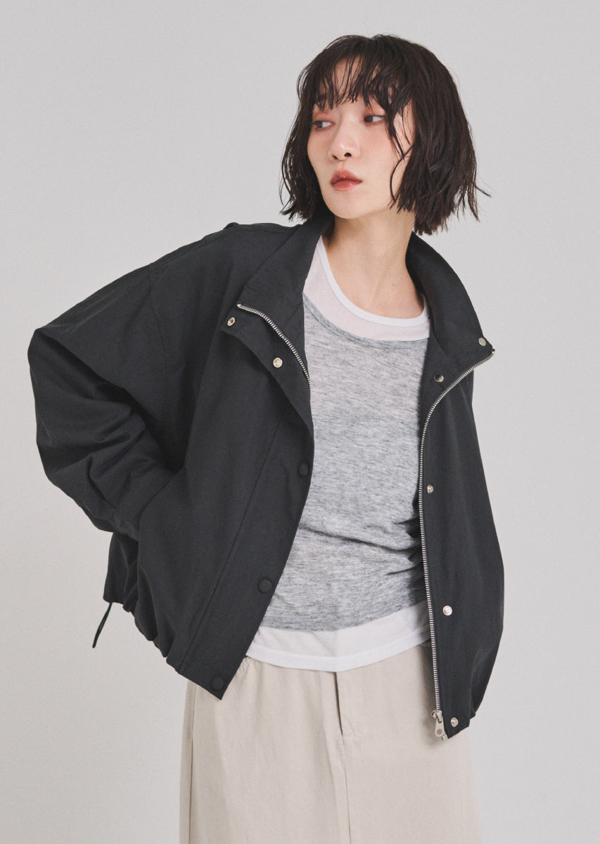 スタンドカラーブルゾン