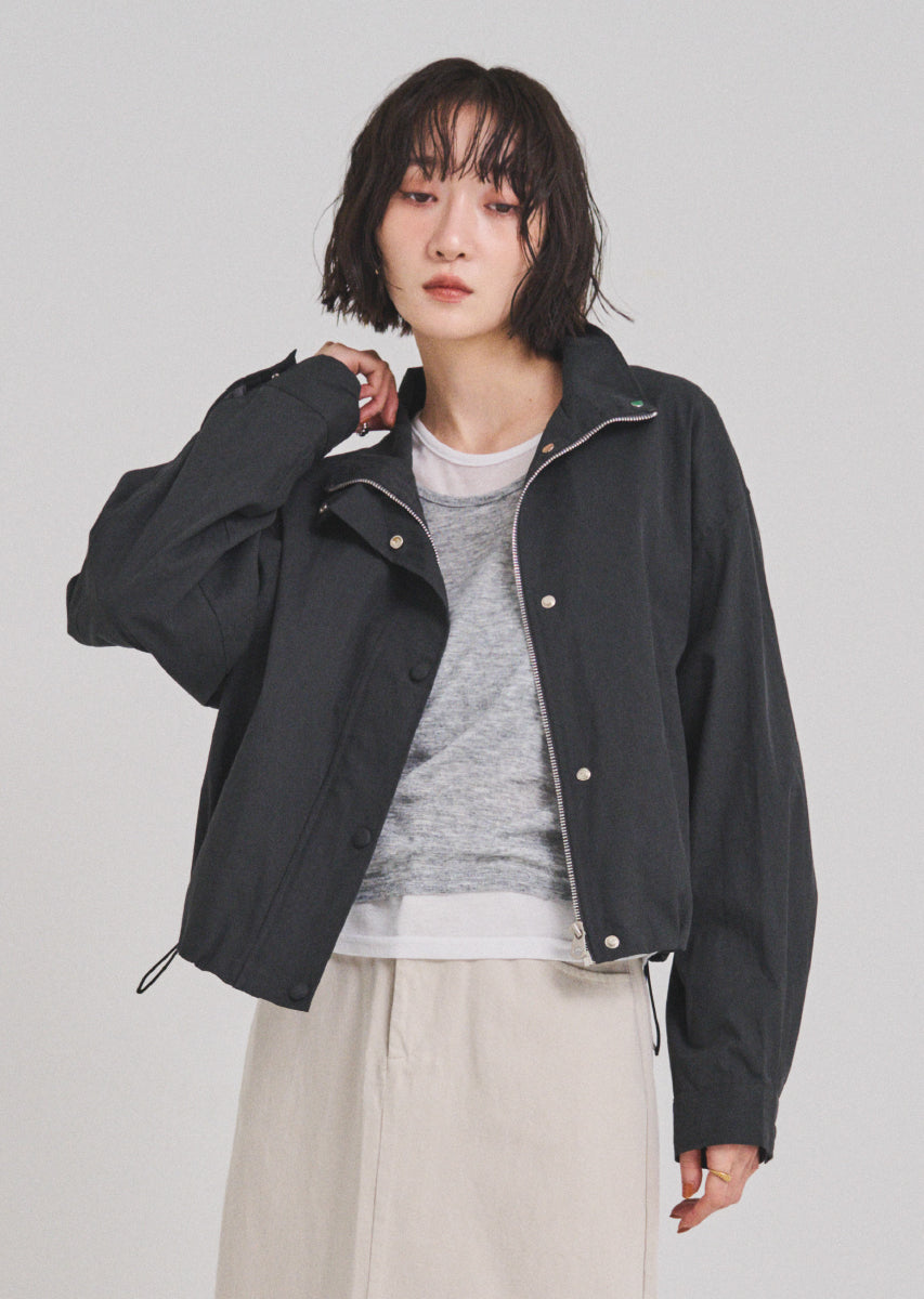 スタンドカラーブルゾン