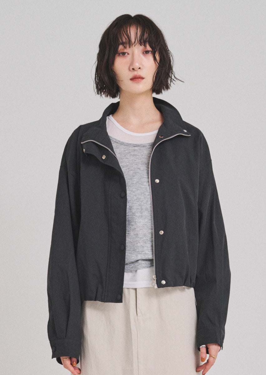 スタンドカラーブルゾン