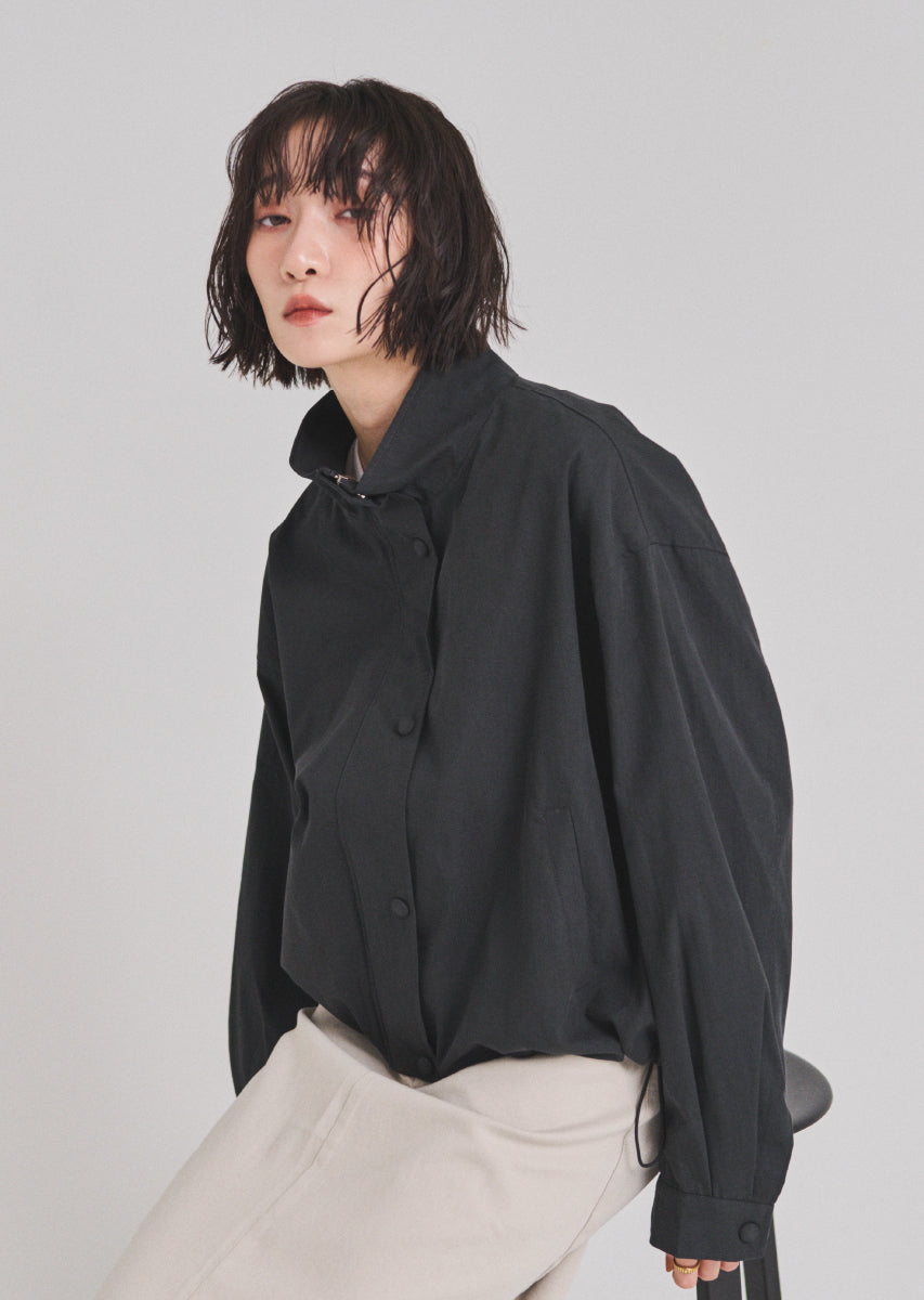 スタンドカラーブルゾン