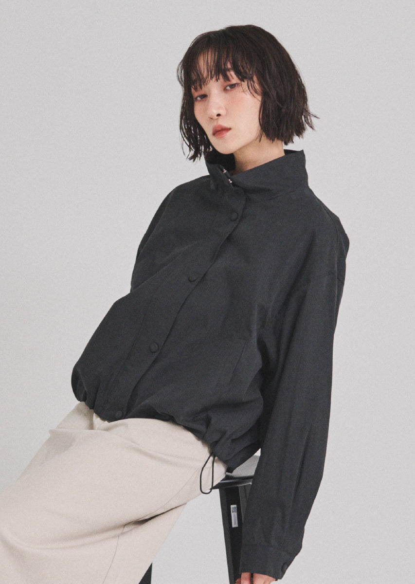 スタンドカラーブルゾン