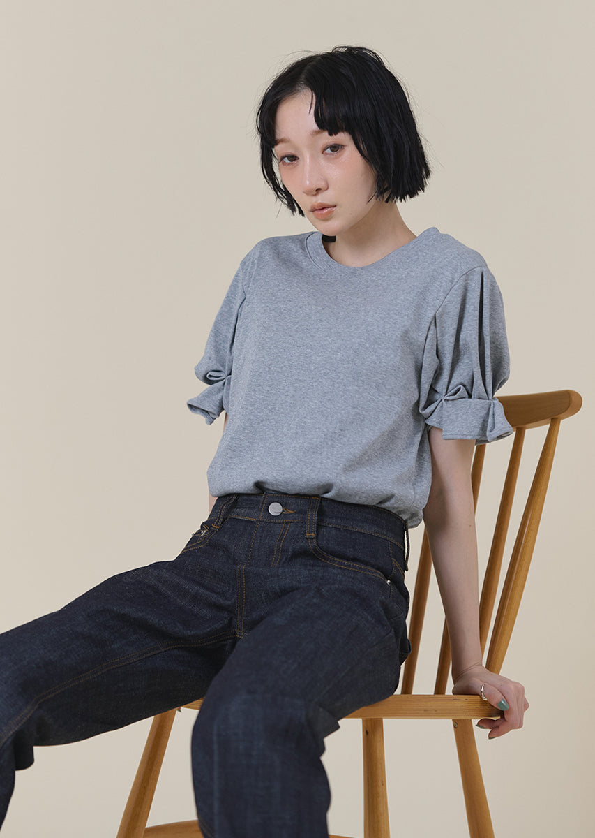 ツイストスリーブトップス