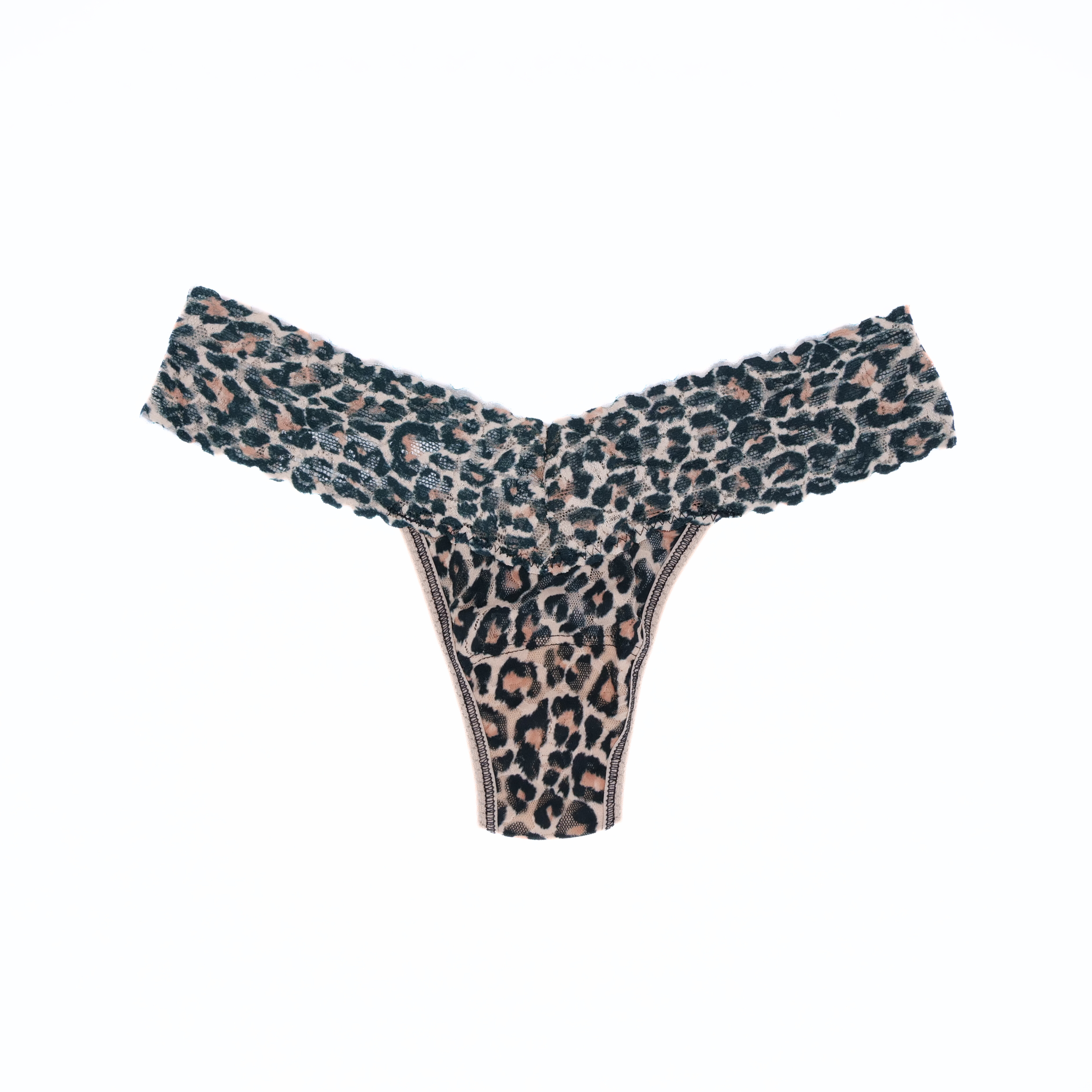 クラシック レオパード ロー ライズ タンガ