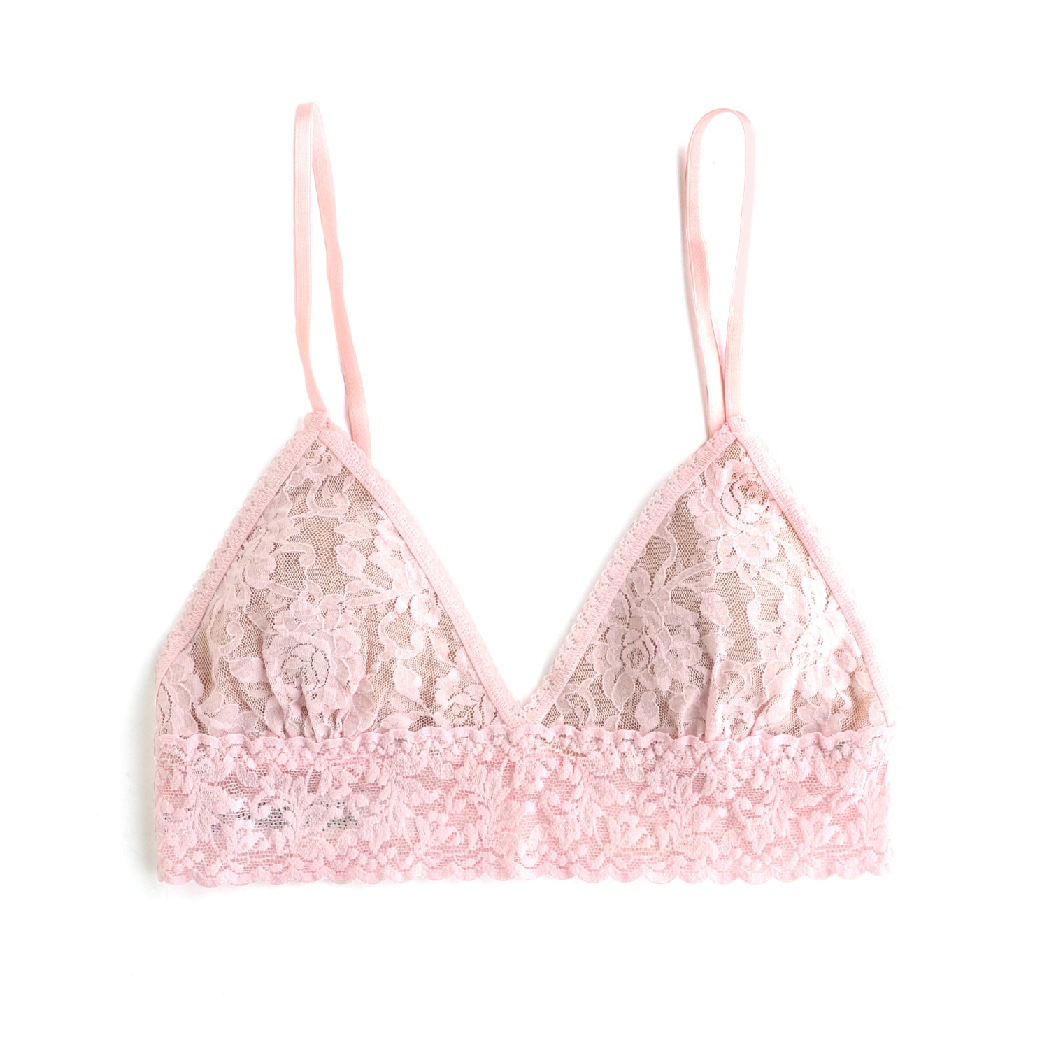 シグニチャー レース パッド トライアングル ブラレット