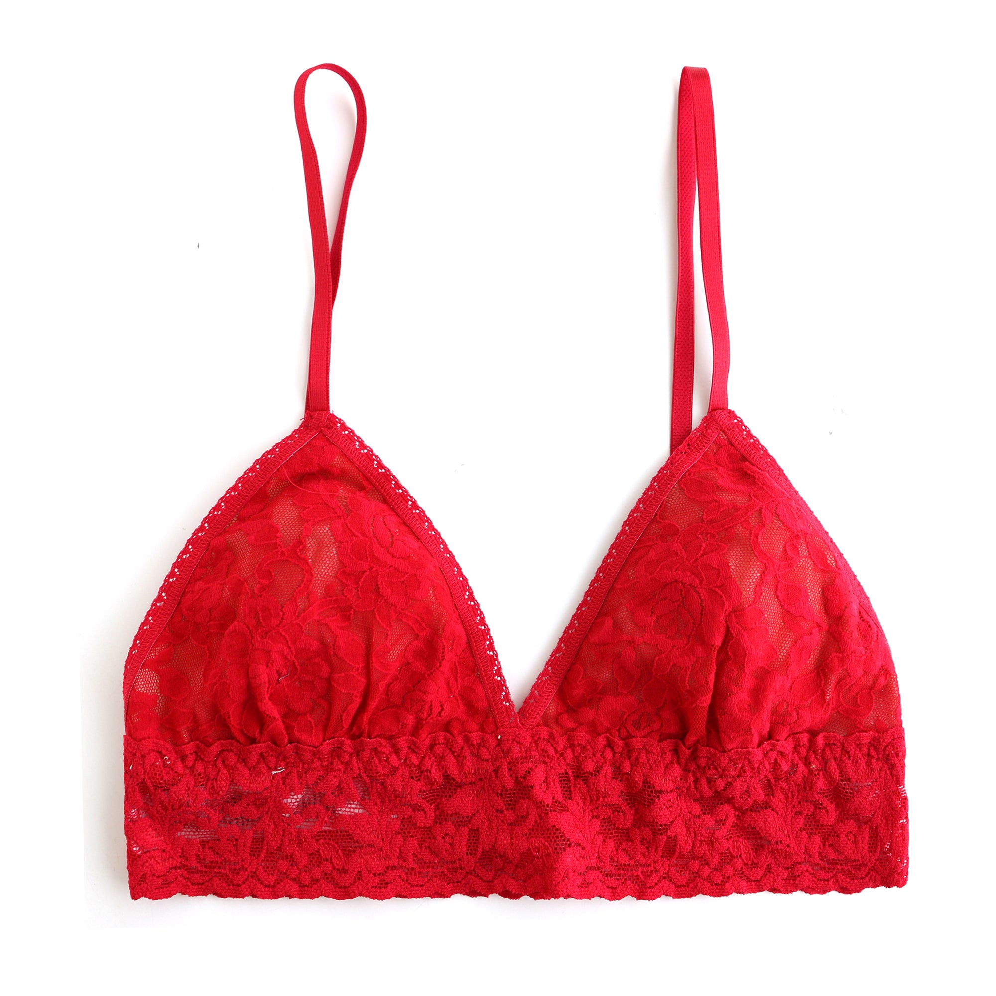 シグニチャー レース パッド トライアングル ブラレット