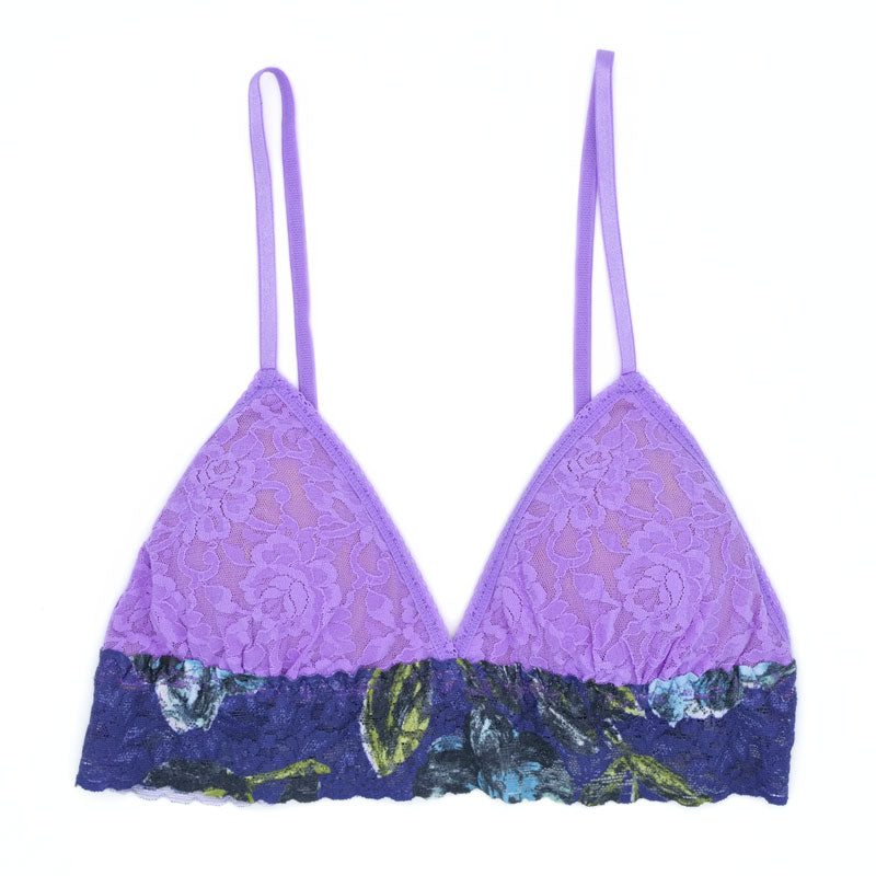 プリンテッド シグニチャー レース パッド ブラレット(hankypanky×Wakana Kaneko)