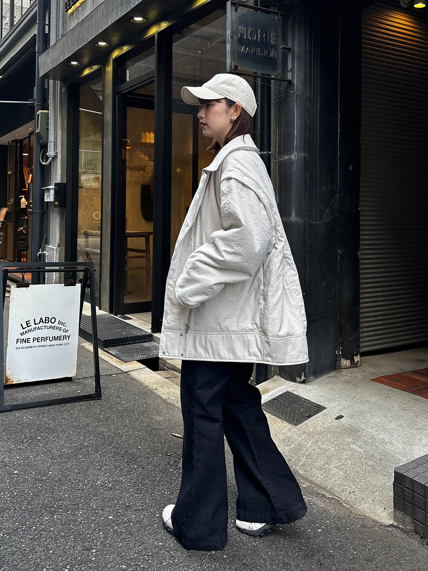 袖取り外しオーバージャケット