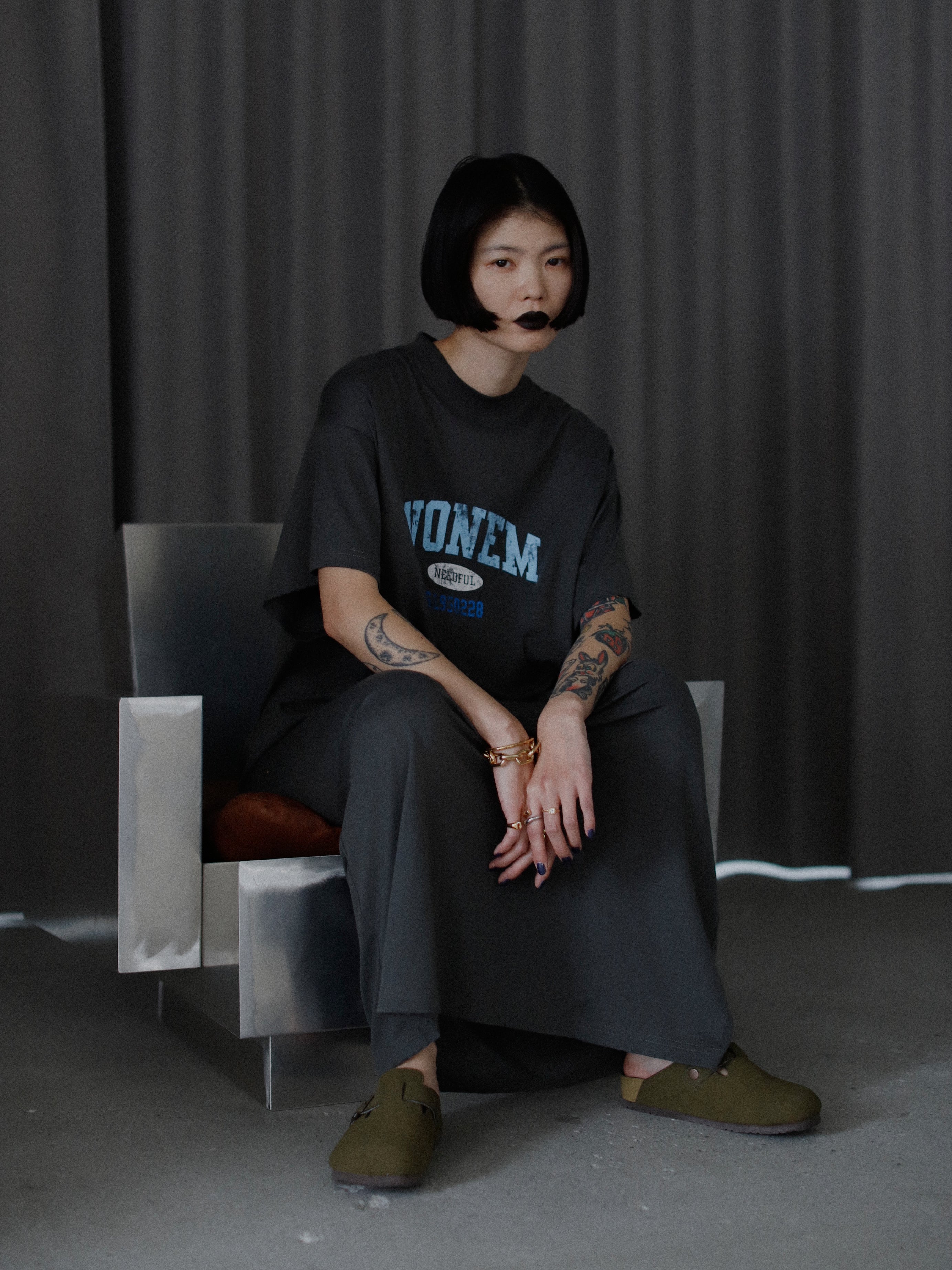 カレッジロングTワンピース