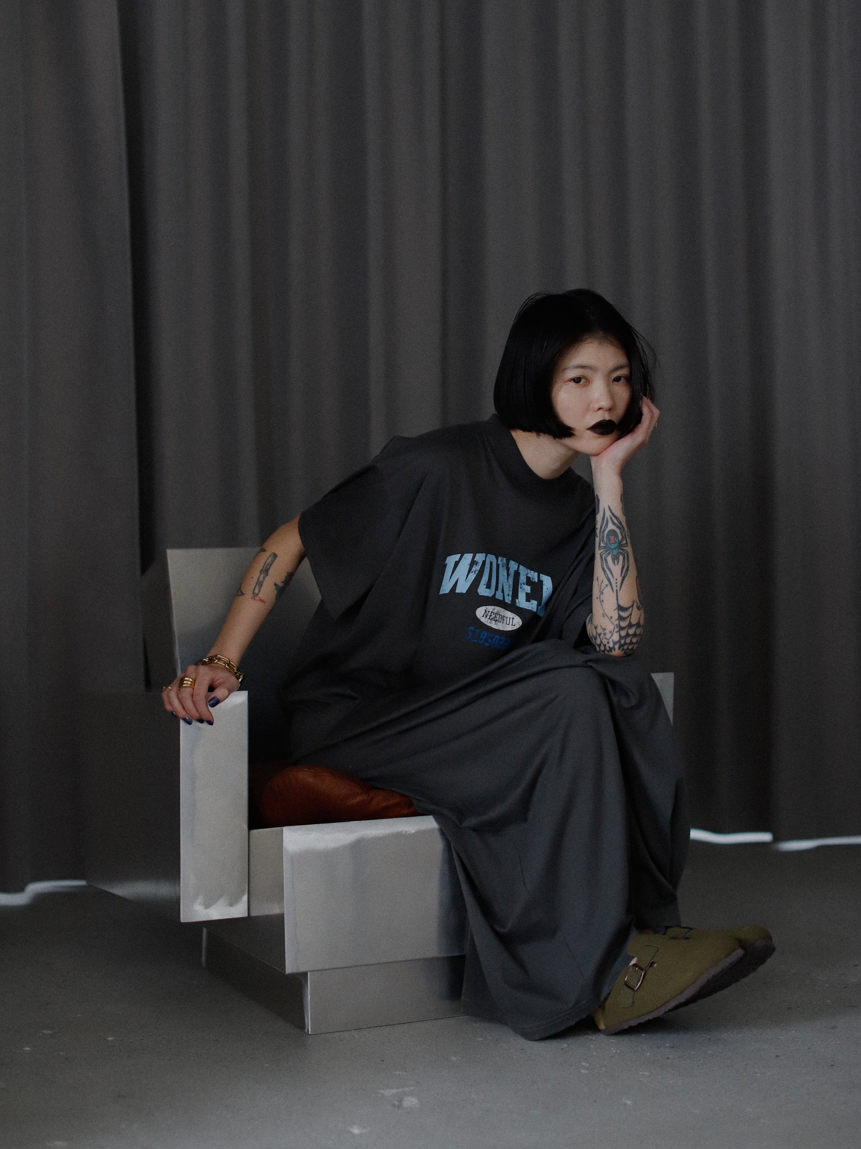 カレッジロングTワンピース