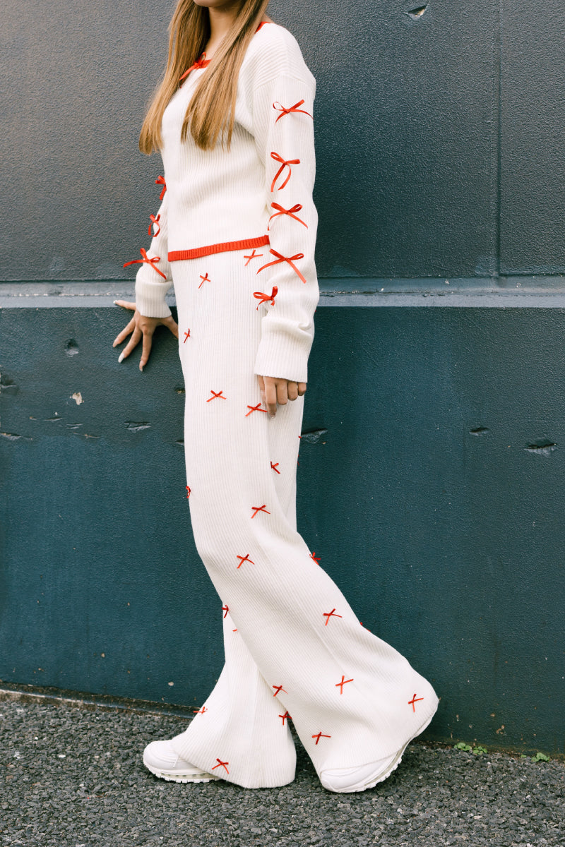 【SET UP】BICOLOR RIB SET UP