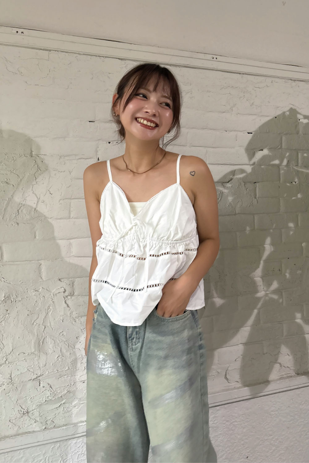 カットワークレースセットアップ