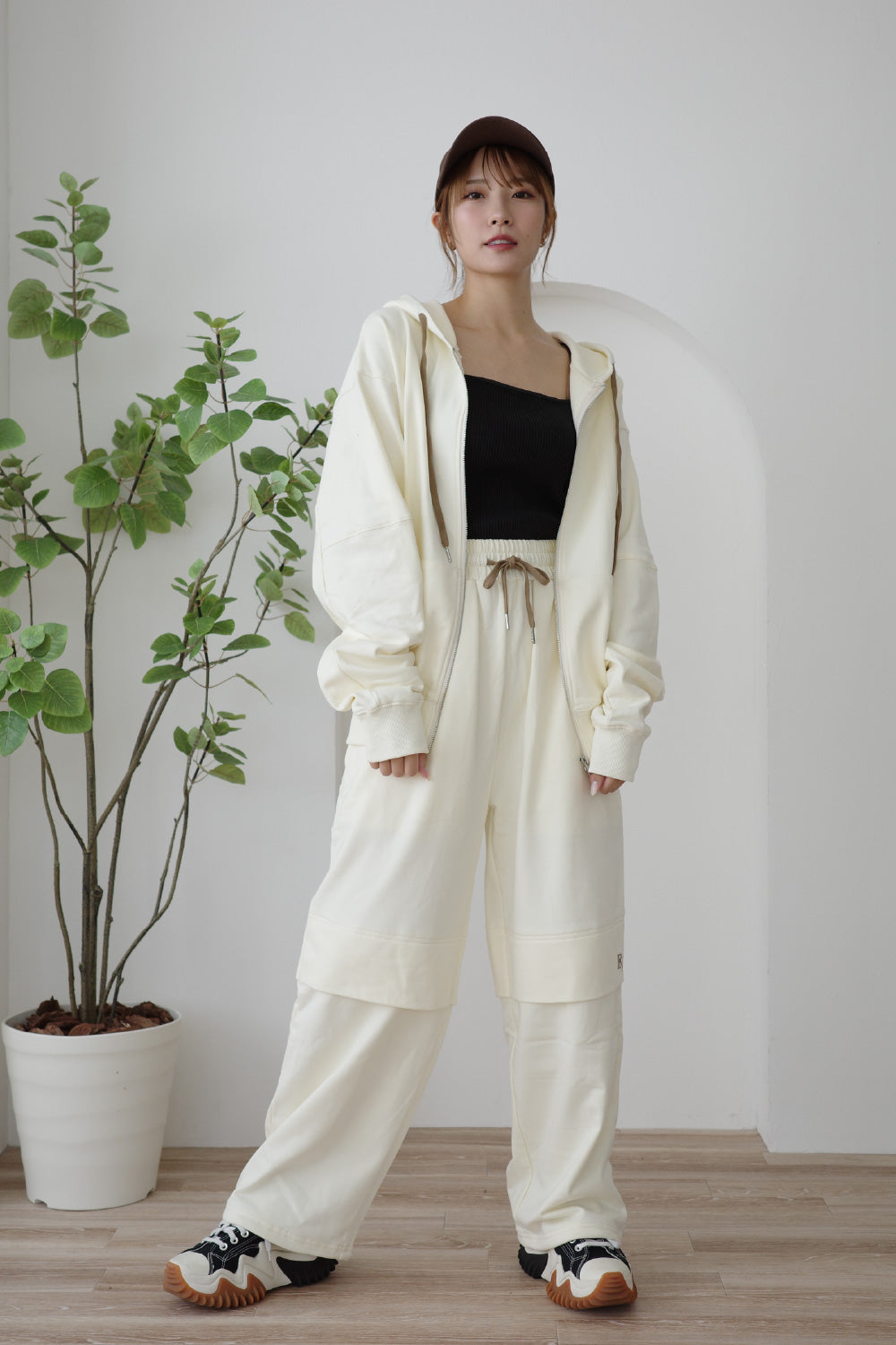 RNスウェットデザインパンツ