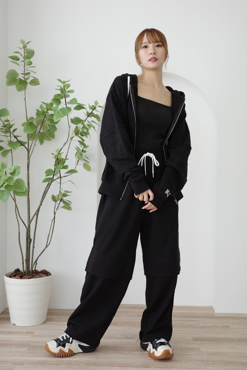 RNスウェットデザインパンツ