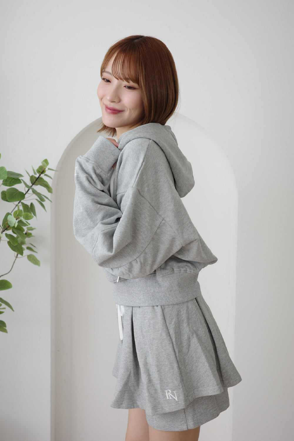 RNスウェットスカートライクショートパンツ