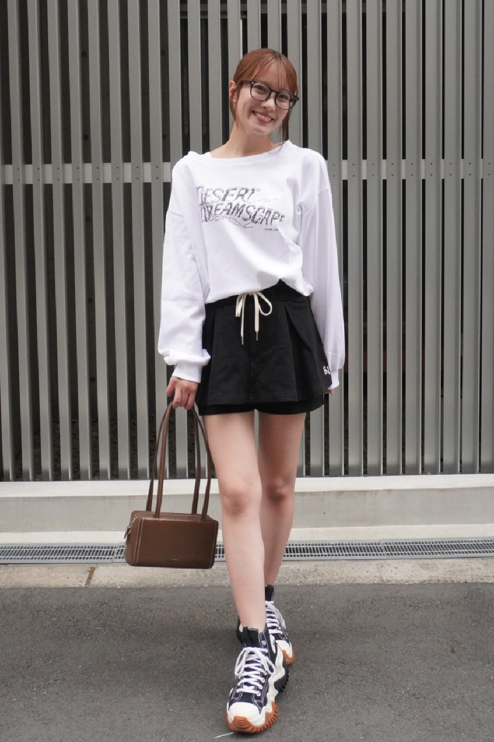 RNスウェットスカートライクショートパンツ