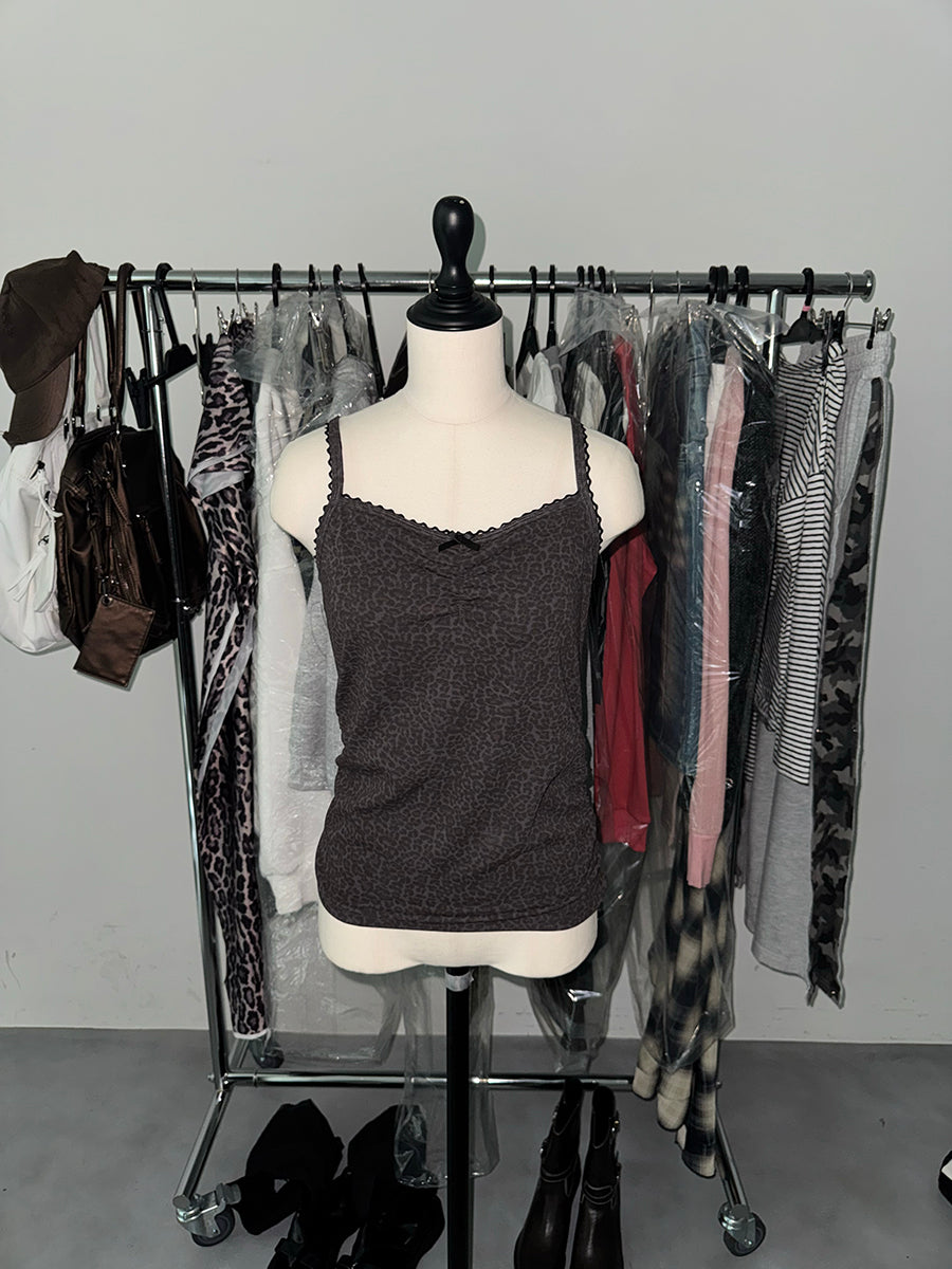 レオパードキャミソール