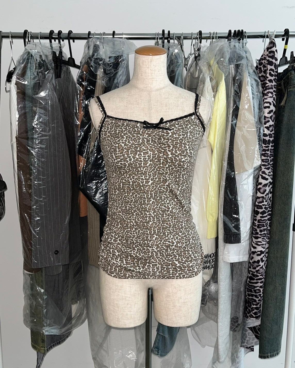 レオパードキャミソール