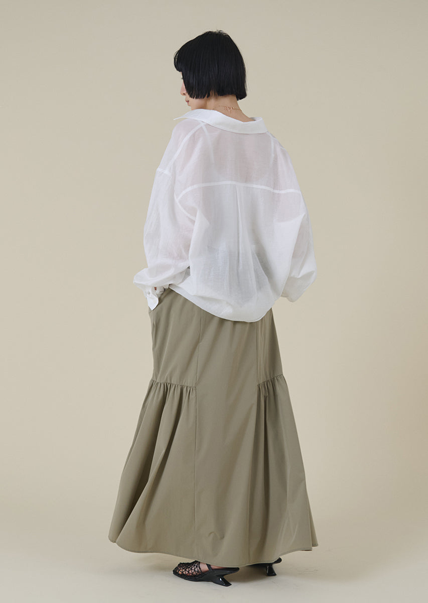 シアーオーバーシャツ