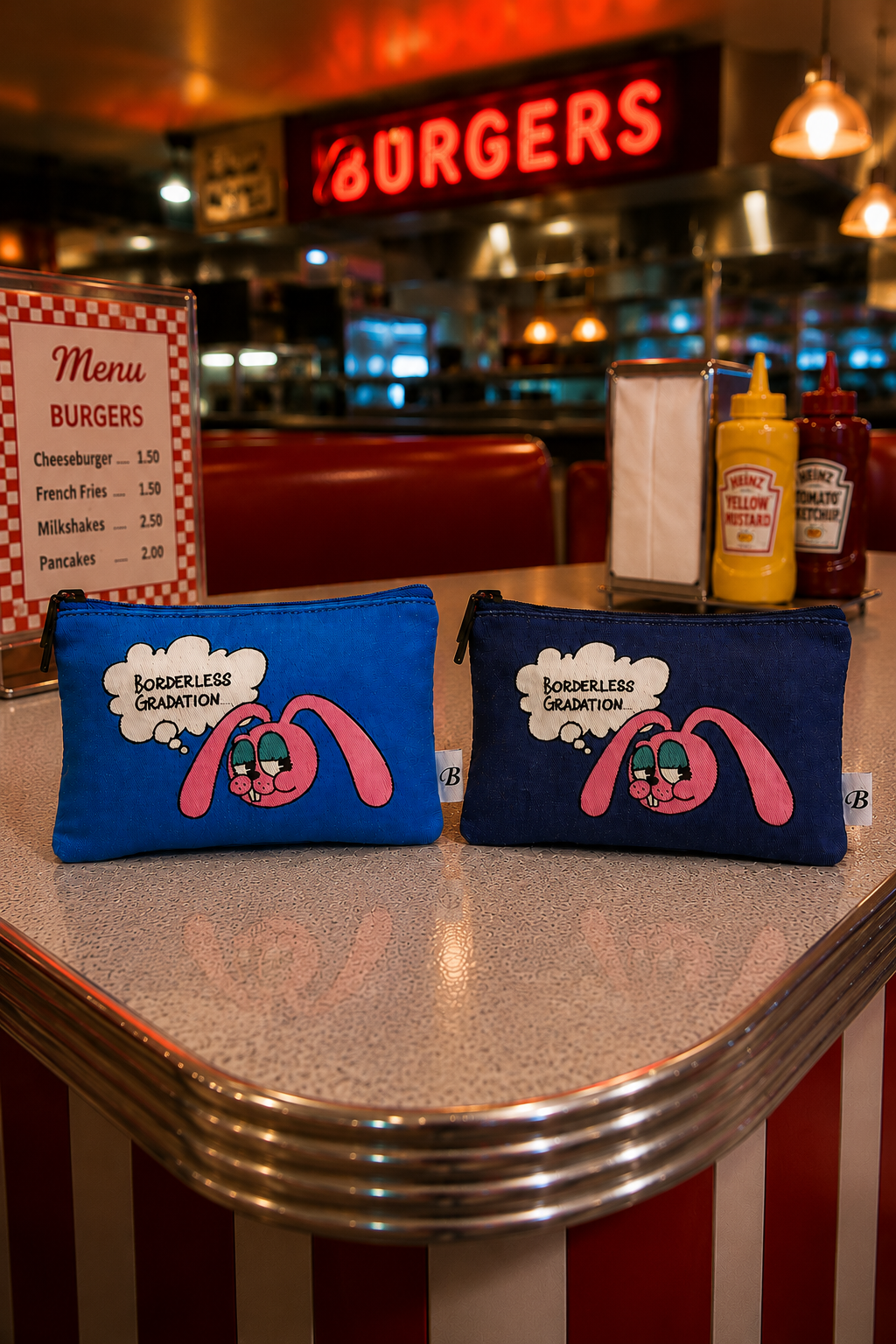 RETRO AMERICAN BIGGIE POUCH