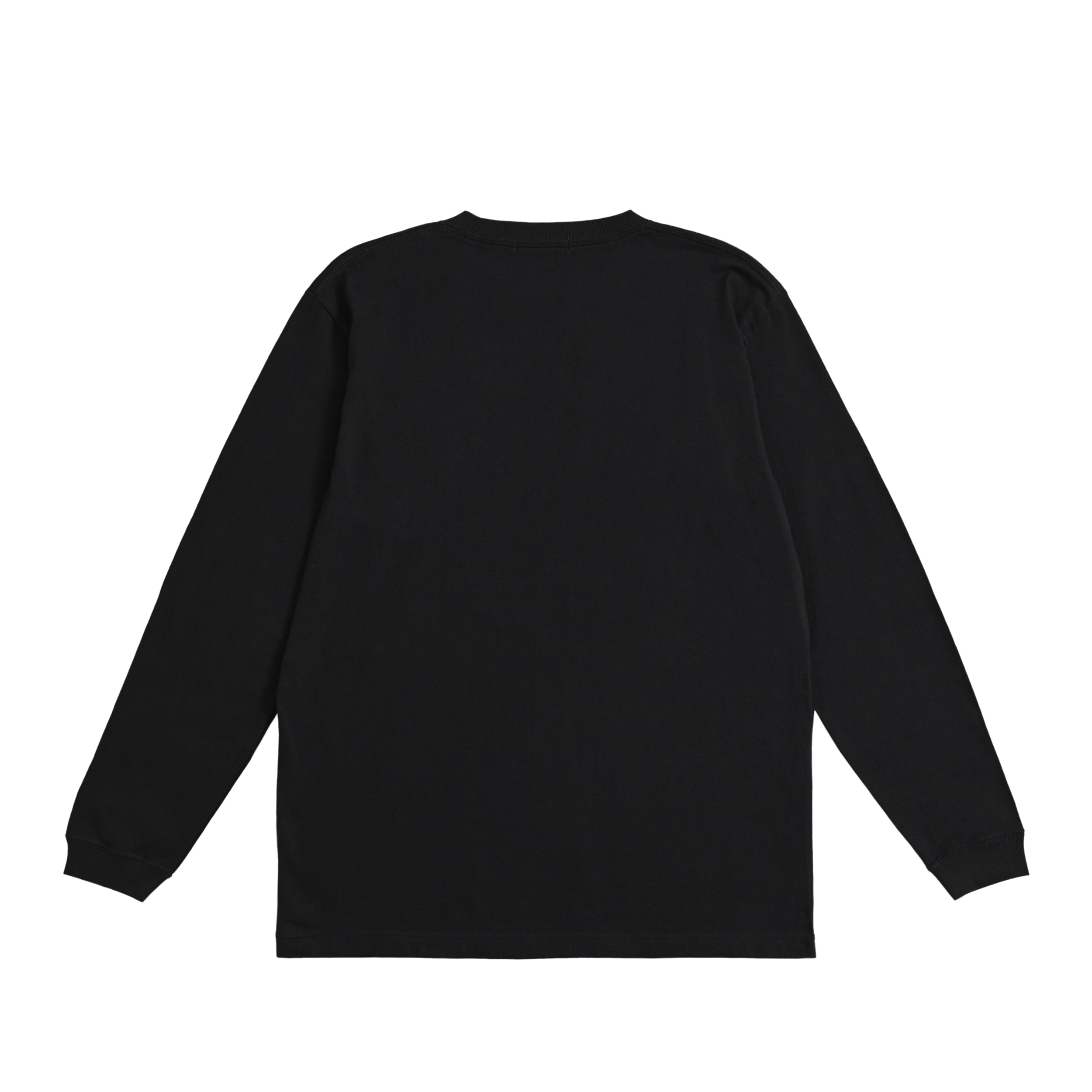 袖リブL/S Tシャツ black image