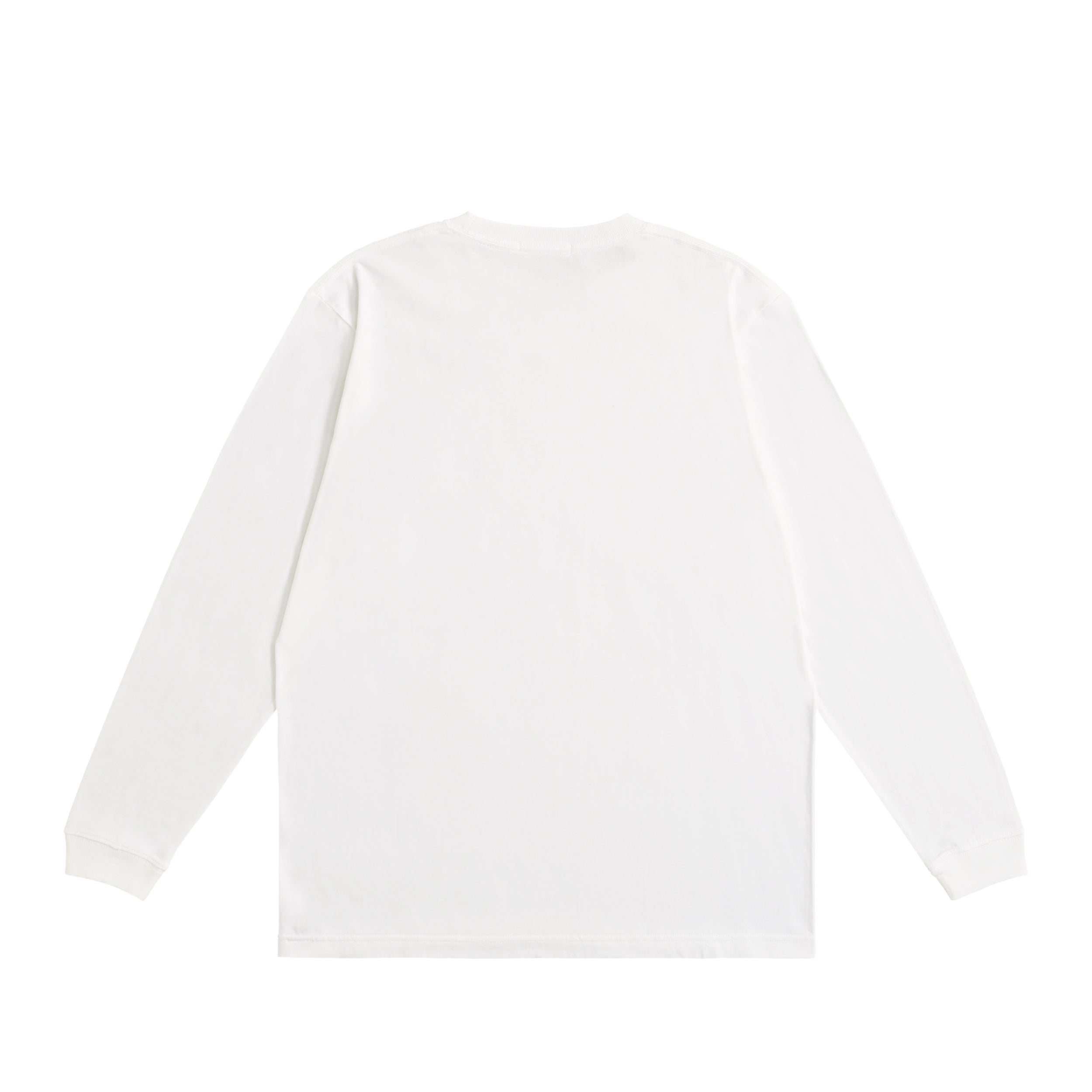 袖リブL/S Tシャツ white image