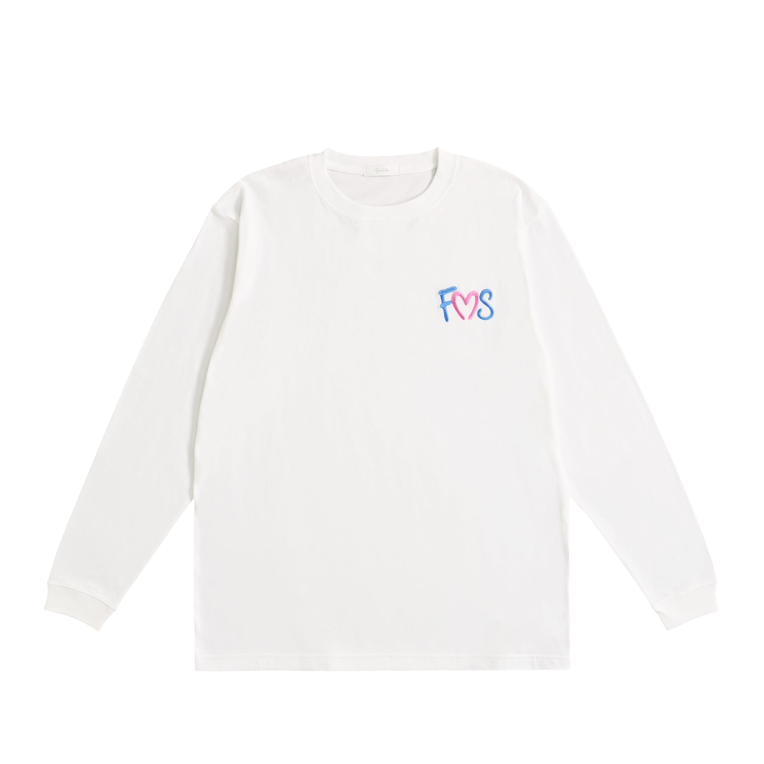 袖リブL/S Tシャツ white image