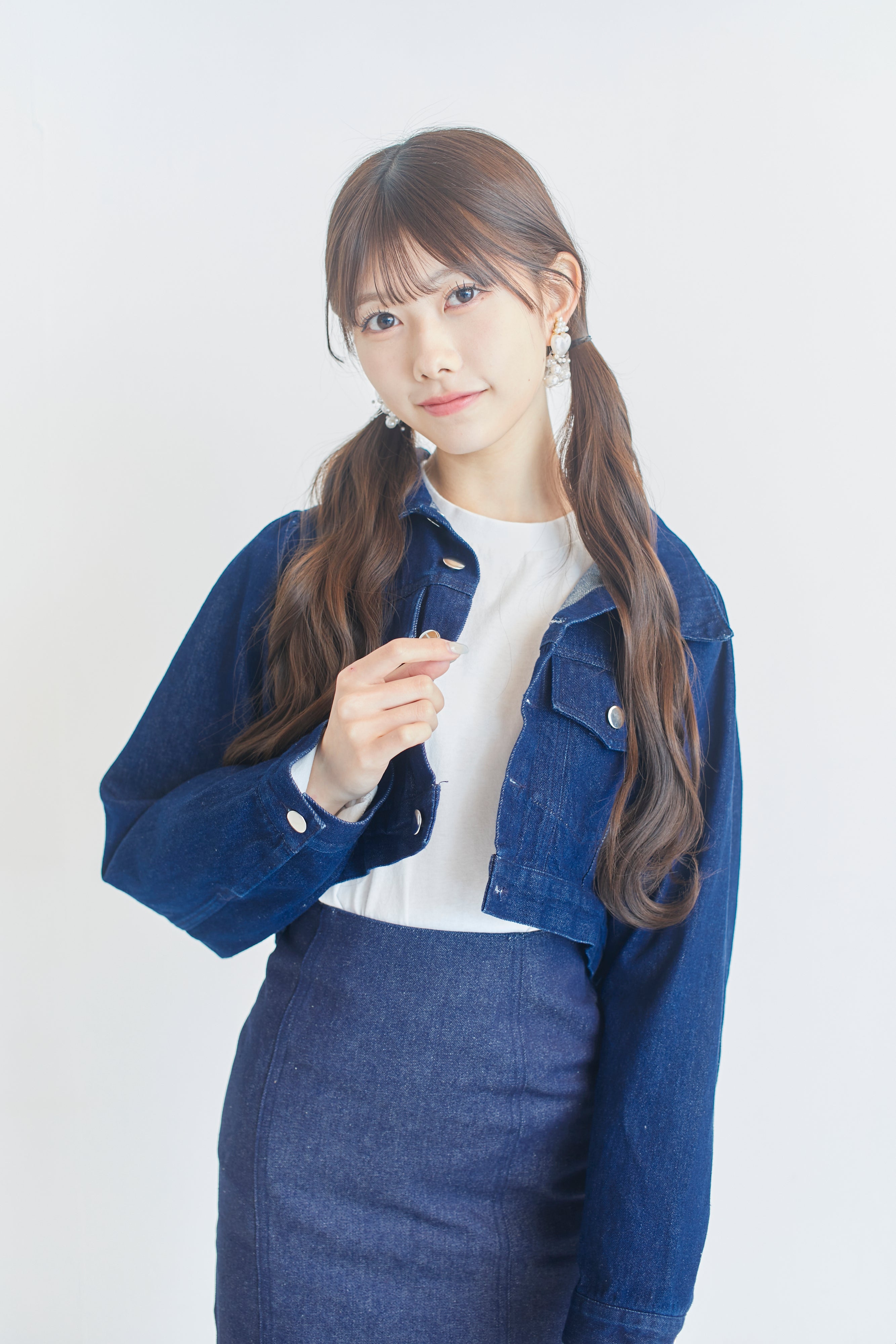 アイレットデザインデニムジャケット