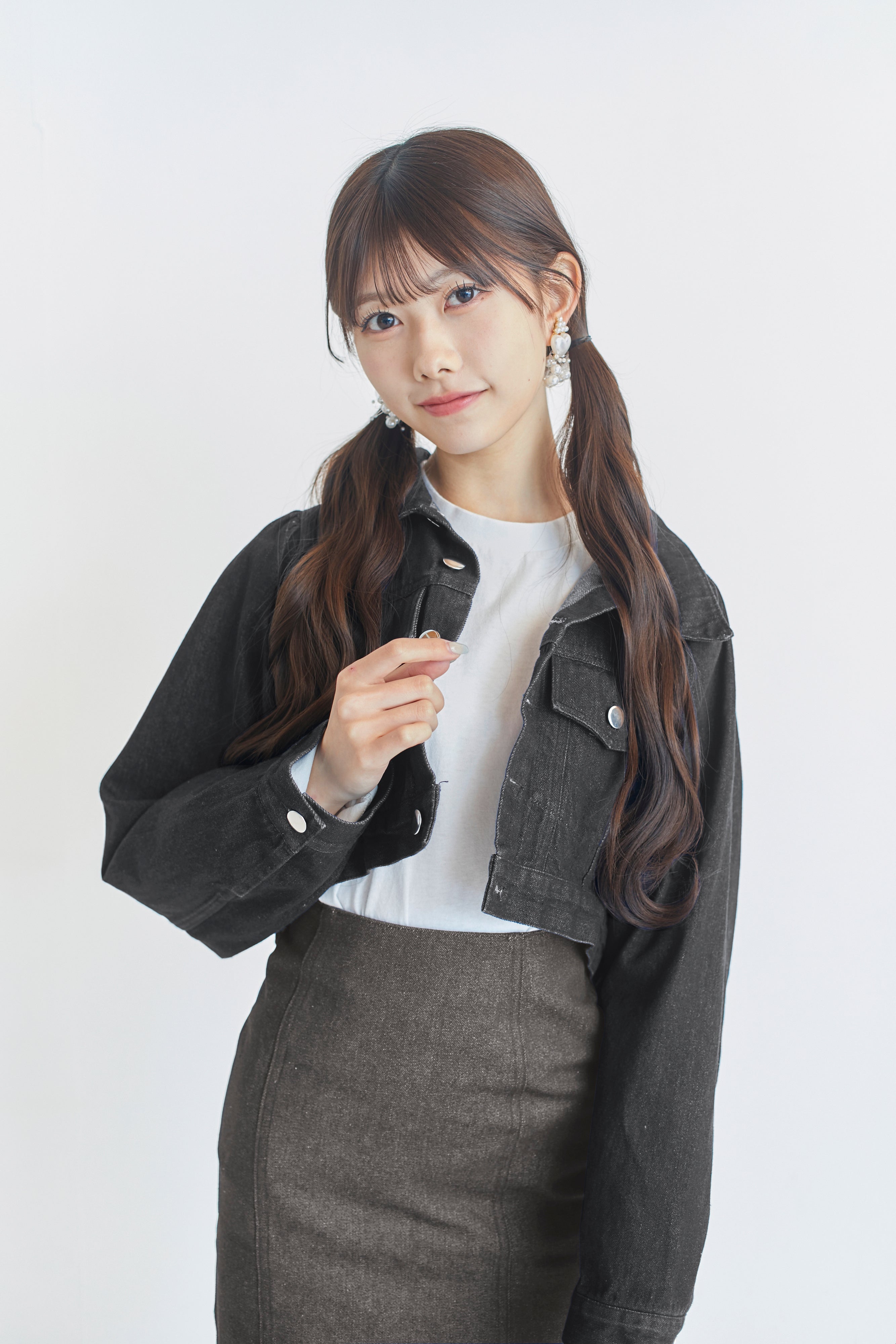 アイレットデザインデニムジャケット